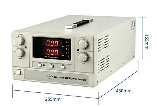 200A 24V variable DC power supply size