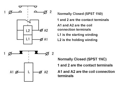 200A DC contactor wiring