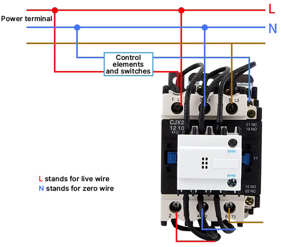 25A AC capacitor contactor 380v
