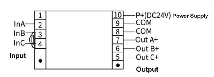 3 phase ac voltage sensor wiring diagram