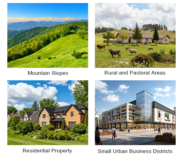 4000w vertical axis wind turbine application