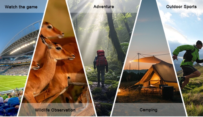 4K night vision binoculars goggles application