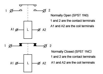 50A DC contactor wiring diagram