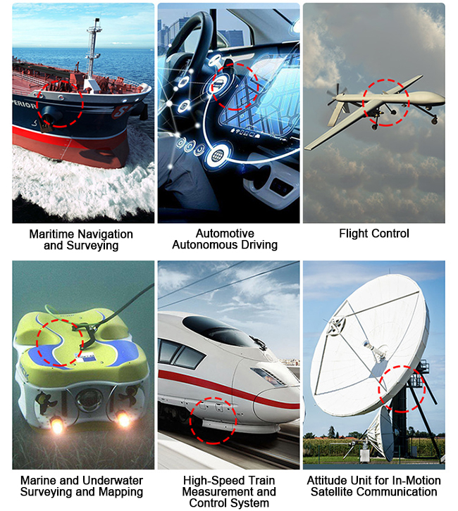 6 axis IMU sensor application