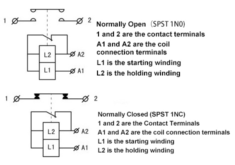 600A DC contactor wiring