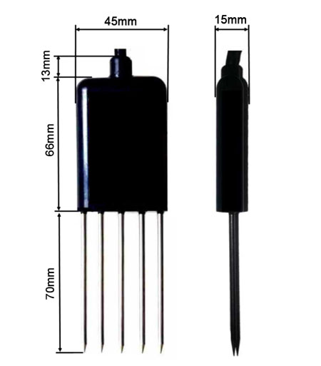 7-in-1 soil sensors size