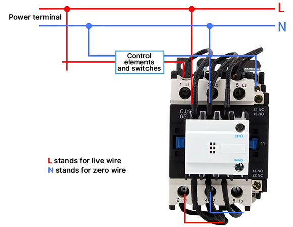 170A AC capacitor contactor 220v