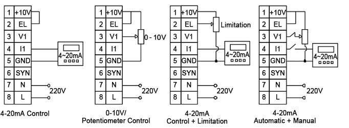 AC Power Regulator Wiring Diagram