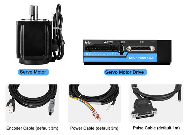 ac servo motor kit package