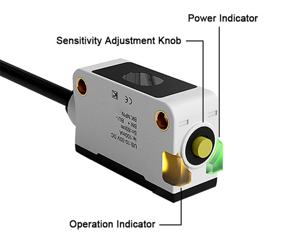 Background suppression photo sensor