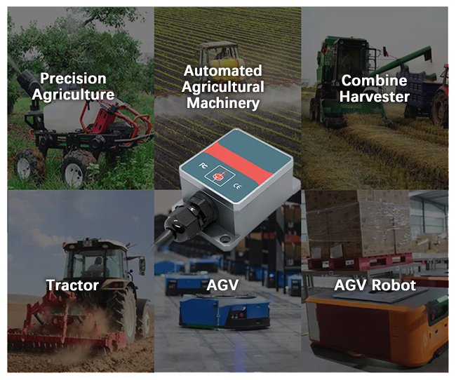 CAN output gyroscope sensor application