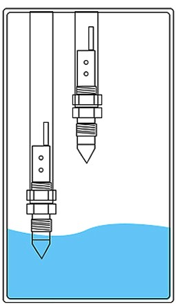 Contact Capacitance probe Level Sensor Installation Diagram