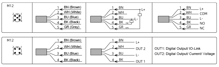 Capacitive level switch connection