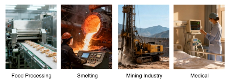 Capsule pressure gauge application