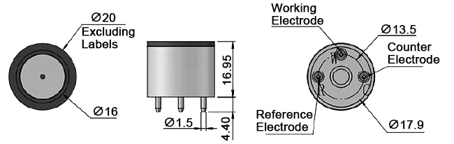 ch3sh gas sensor detail