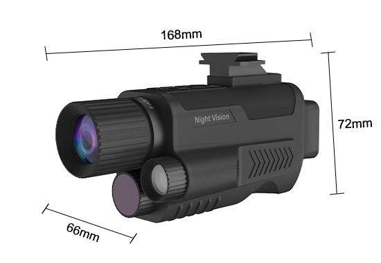 digital night vision monocular dimension