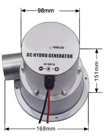 Micro Hydro Generator Dimension