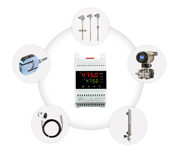 DIN rail temperature controller application