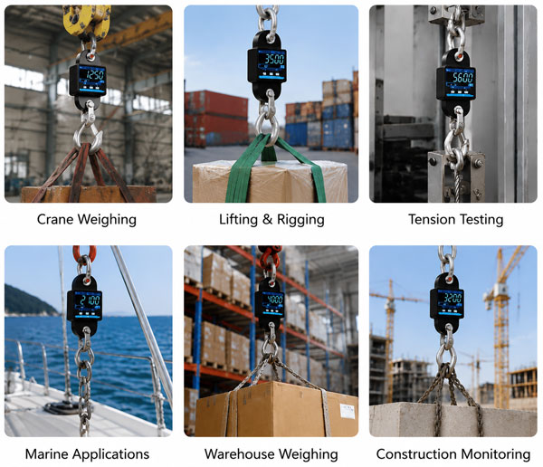 Electronic marine dynamometer applications