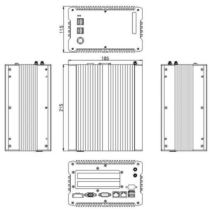 embedded industrial pc celeron 3865u dimension_2