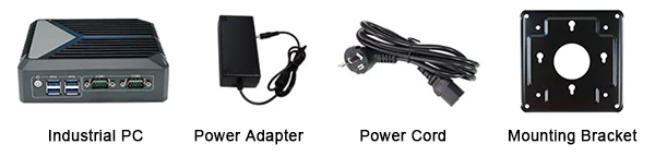 Embedded industrial pc fanless package