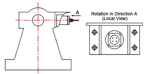 Explosion proof vibration transmitter installation