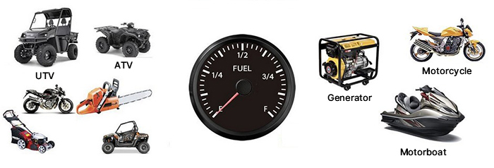Fuel gauge meter applications