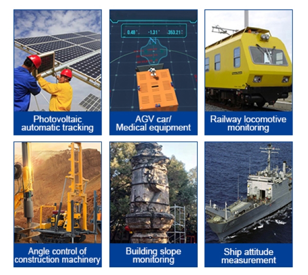 Hall effect angle sensor application