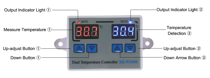 intelligent temperature controller details