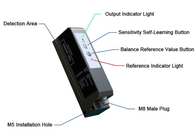 label detection sensor detail