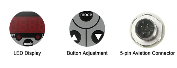 led pressure switch detail