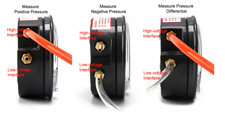 magnehelic differential pressure gauge use instruction