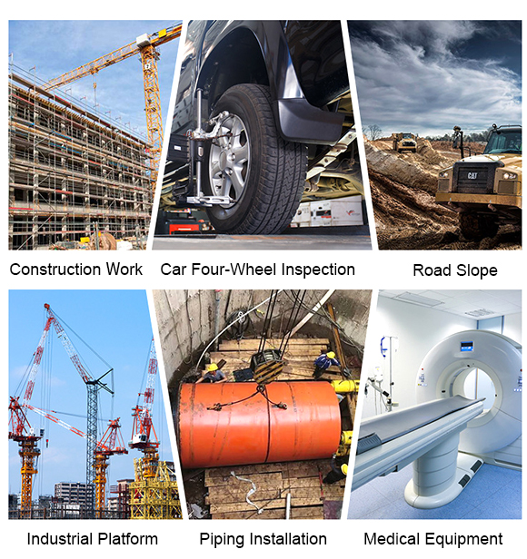 Application of magnetic digital inclinometer