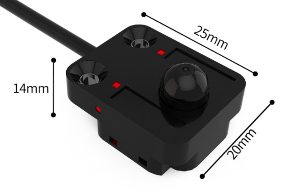 micro photoelectric sensor dimensions
