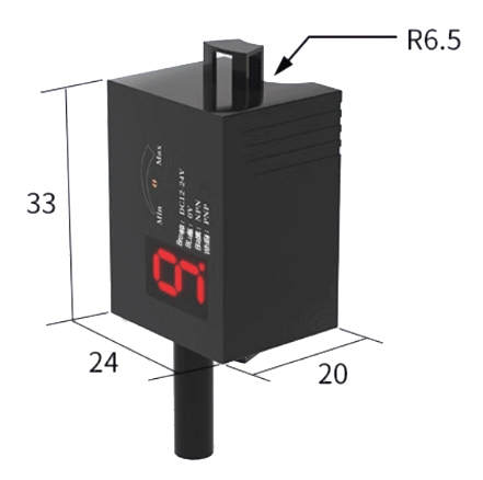 non contact capacitive level sensor dimension