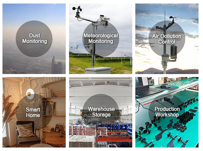 Outdoor air quality sensor application