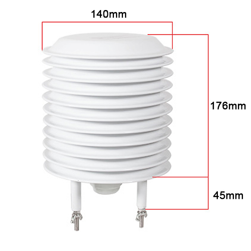 Outdoor air quality sensor dimension