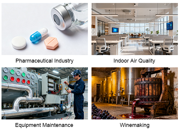 Portable dew point meter application