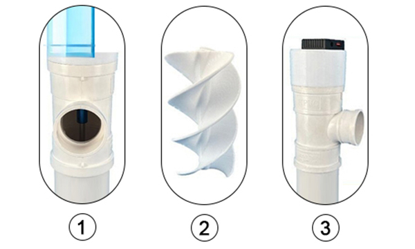 portable hydroelectric generator detail