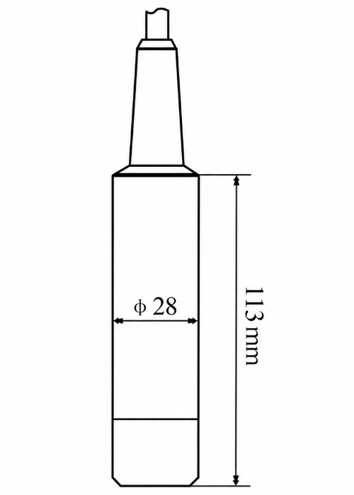 ptfe submersible level sensor dimension