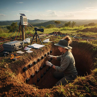 Soil NPK sensor for scientific soil research