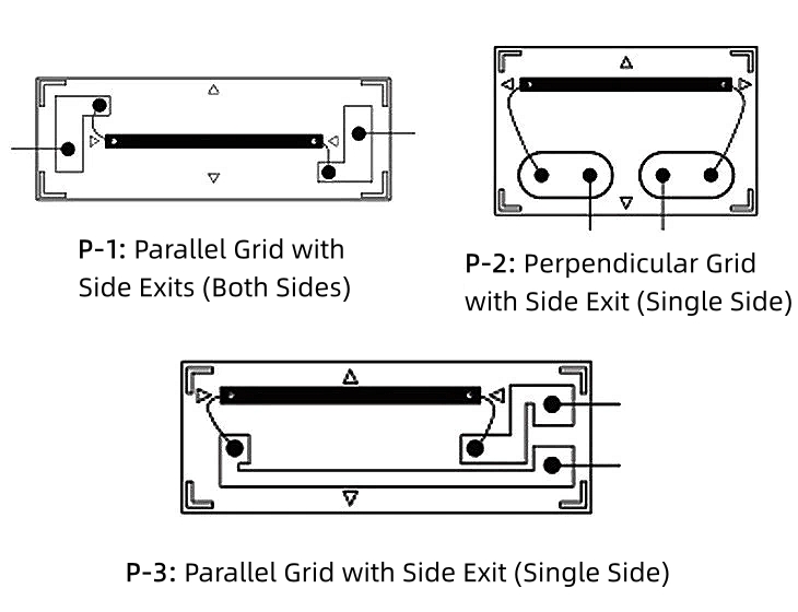 semiconductor strain gauge layout