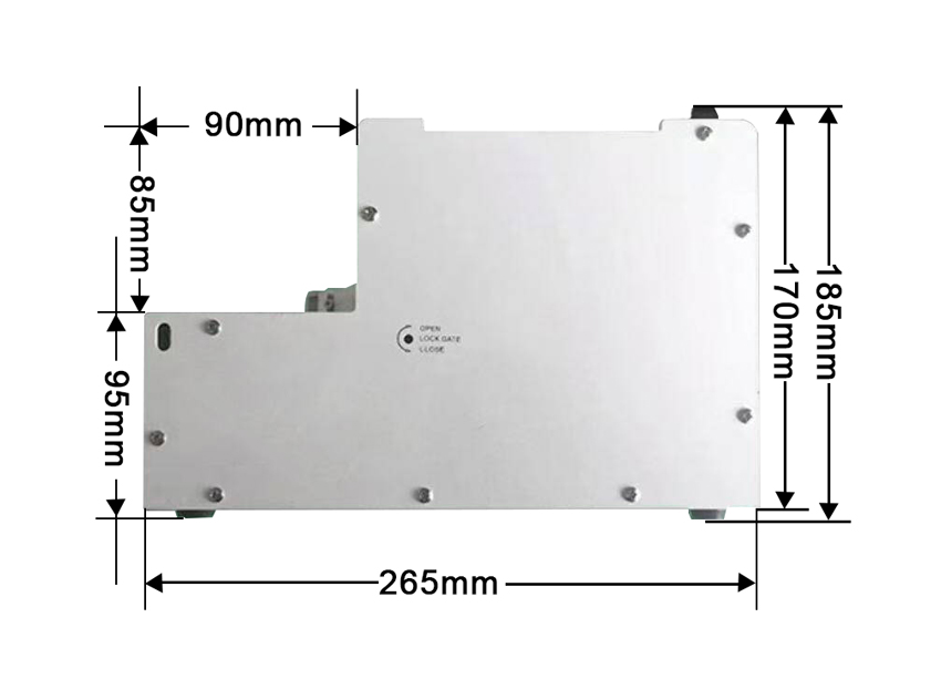 Small screw feeder dimension