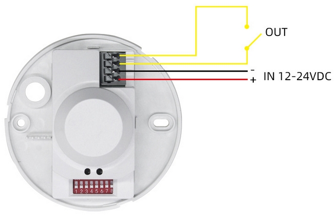 Smart human presence sensor wiring diagram