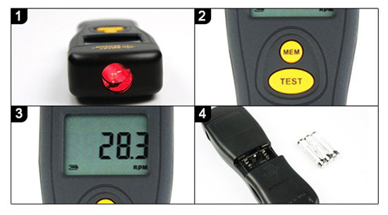 smart photo tachometer feature