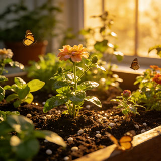 Smart soil sensor appilication for small home garden