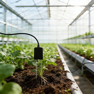 Soil ph sensor greenhouse monitoring