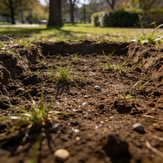 Soil temperature sensor application for environmental monitoring