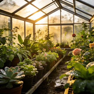 Soil temperature sensor application for greenhouse