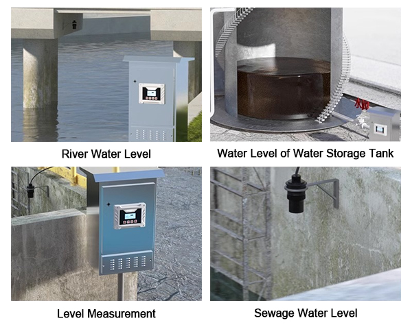 split-type ultrasonic level sensor application